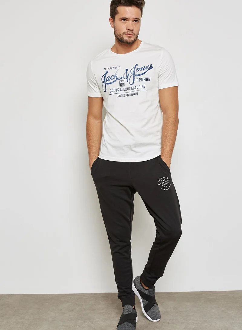JACK & JONES Slack Logo T-Shirt