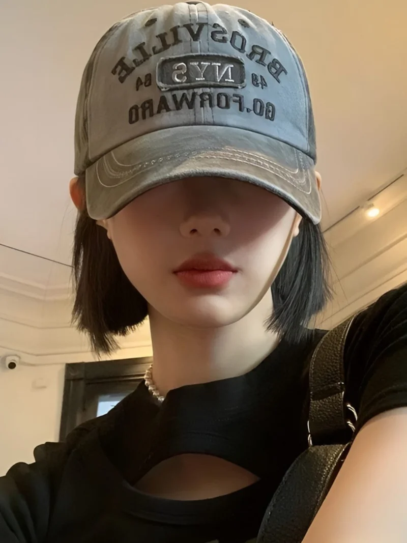 تيزجيلسين Unisex Cotton Vintage Cap Hat
