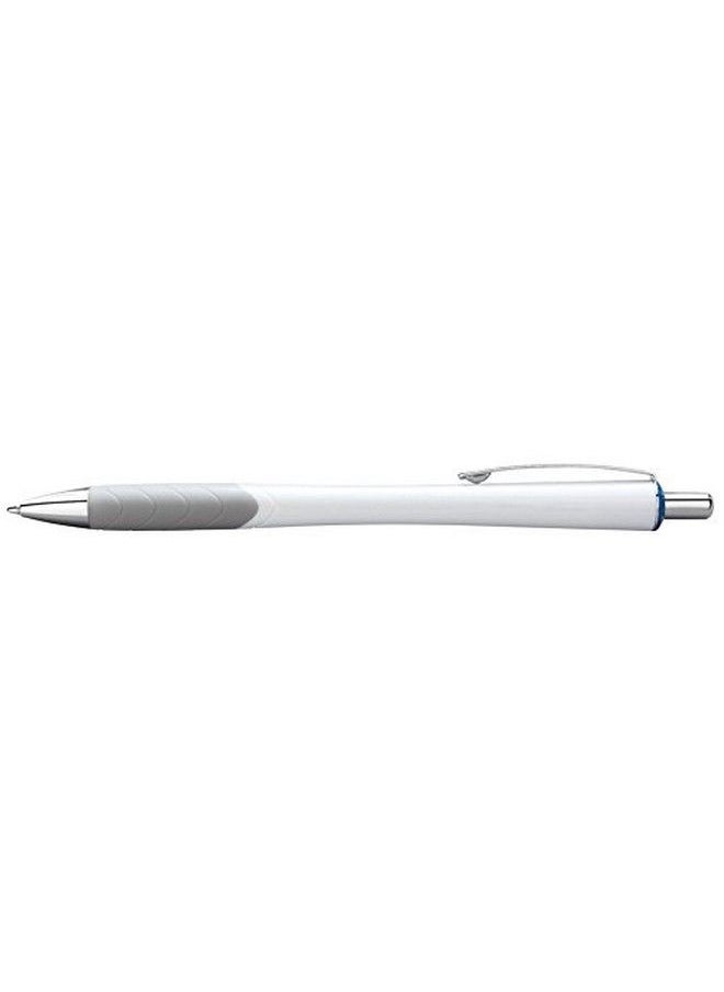 Paper Mate - Inkjoy 700Rt Retractable Ballpoint Pens Medium Point White Barrel Blue Ink Box Of 12 - Image 1