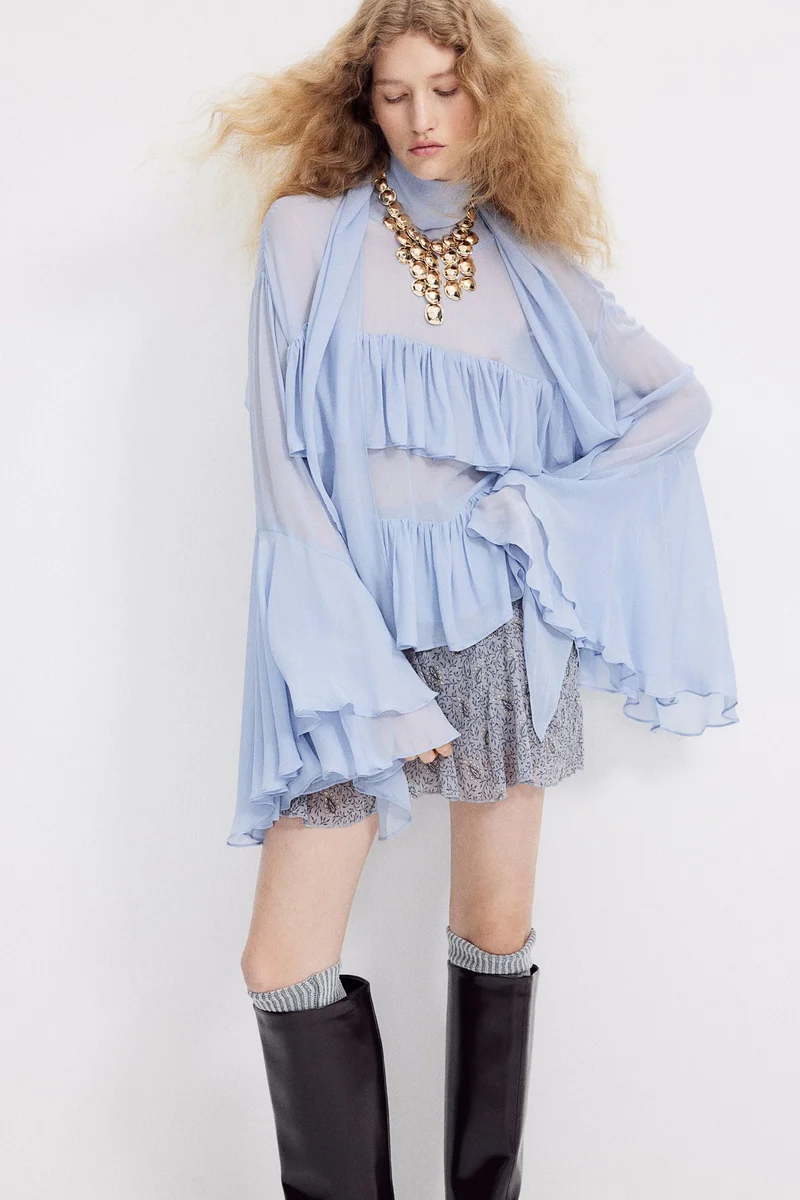 H&M Flared Mini Skirt