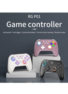 ANBERNIC  RG P01 High Cost Performance PC Controller PC Steam Switch Android IOS Conductive Rubber Bluetooth Wireless XBOX Layout 600mAh Dual Asymmetric Pendulum Motor  - Image 2