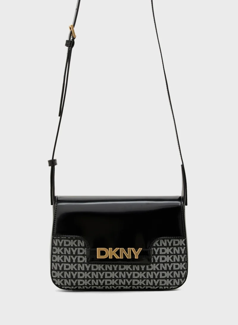 DKNY Logo Avril Crossbody Bag