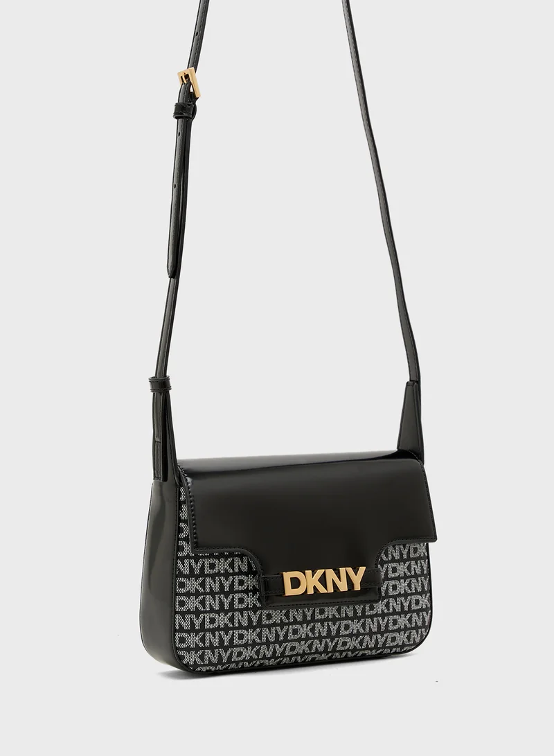 DKNY Logo Avril Crossbody Bag