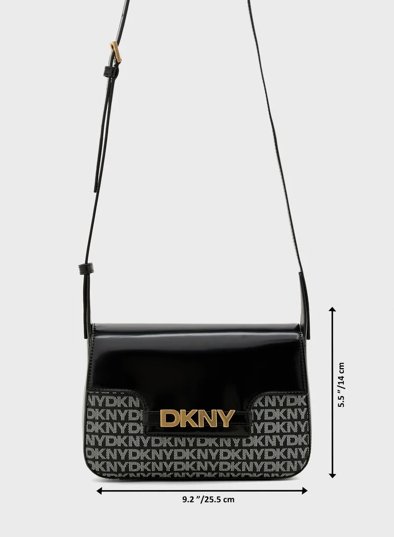 DKNY Logo Avril Crossbody Bag