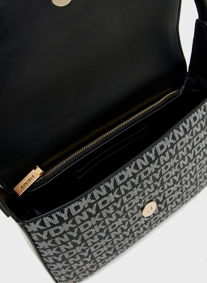 DKNY Logo Avril Crossbody Bag  - Image 5