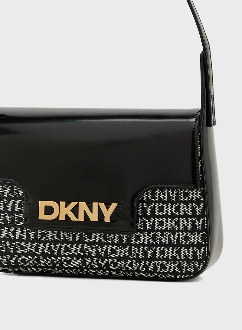 DKNY Logo Avril Crossbody Bag