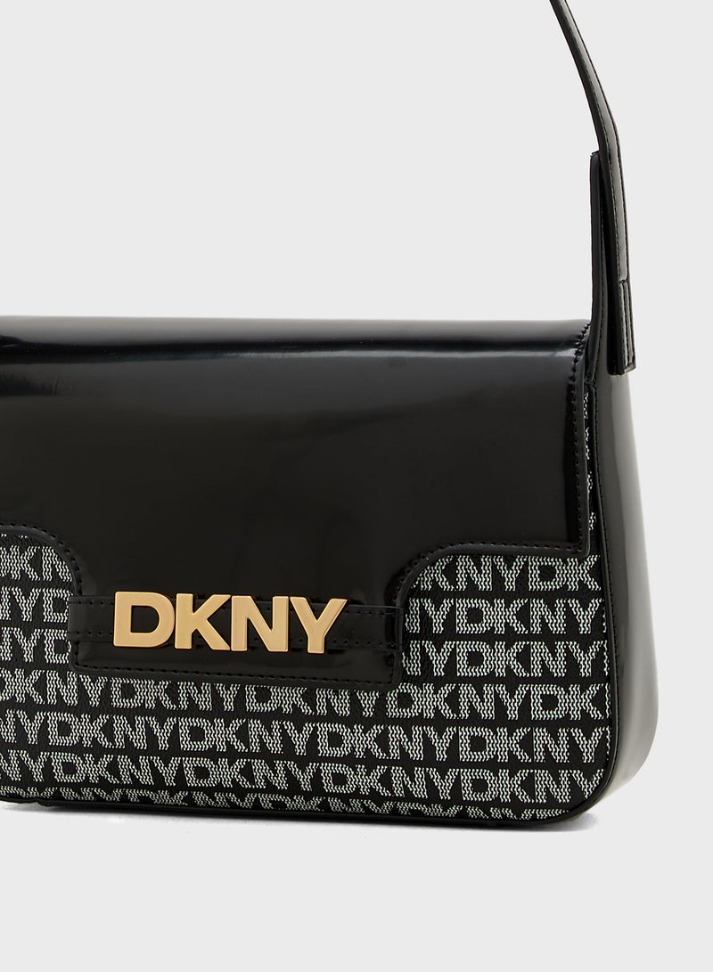 DKNY Logo Avril Crossbody Bag  - Image 4