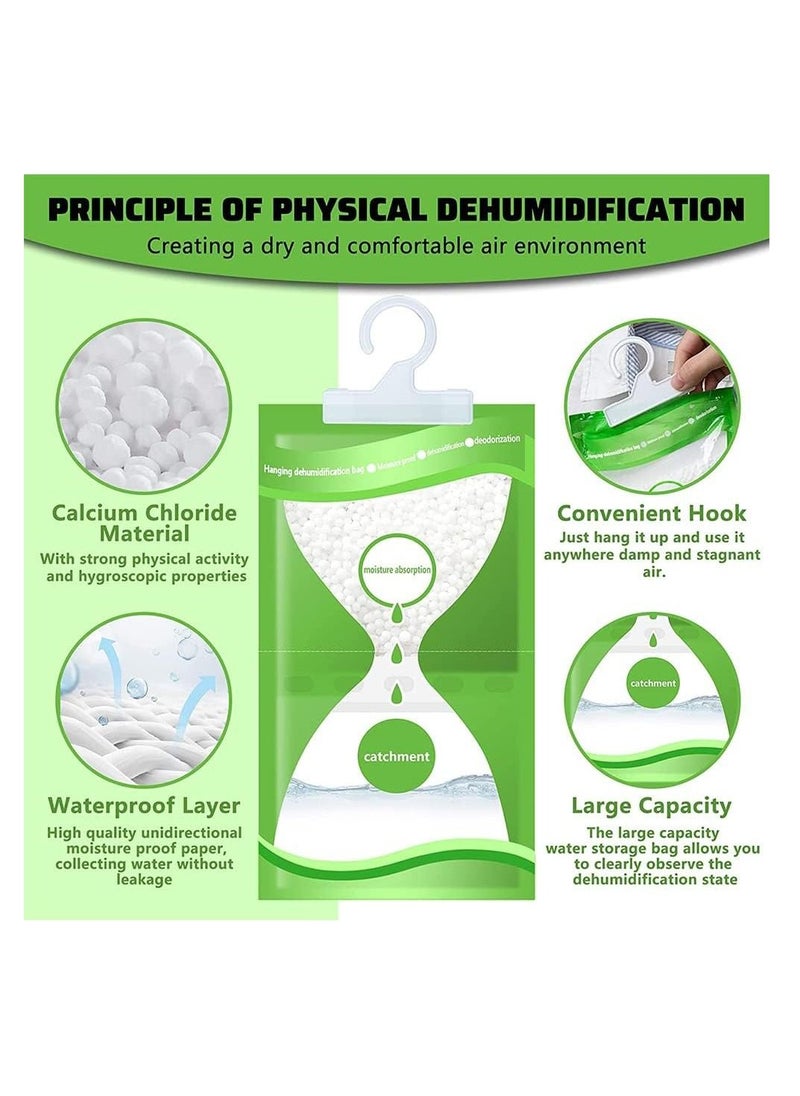 DMG TECH Moisture Absorber Bag Hygroscopic Desiccant Bag Moisture Absorber Hanging Bags Efficient Dehumidifier Bags  - Image 3