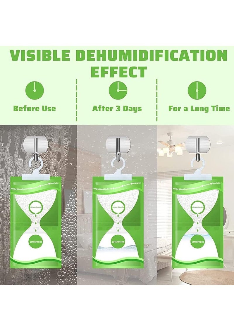 DMG TECH Moisture Absorber Bag Hygroscopic Desiccant Bag Moisture Absorber Hanging Bags Efficient Dehumidifier Bags  - Image 4
