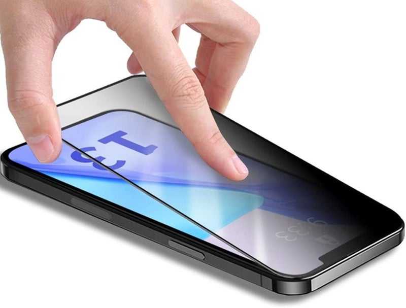 زجاج مقوى من ZERO EYE STRAIN لهواتف iPhone XS وMAX و5D، مزود بميزة حماية العينين وميزة الخصوصية الفائقة. احمي عينيك واحافظ على برودتهما. - Image 3