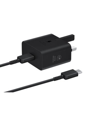 25W Super Fast Charging TA with Type-C Cable Black