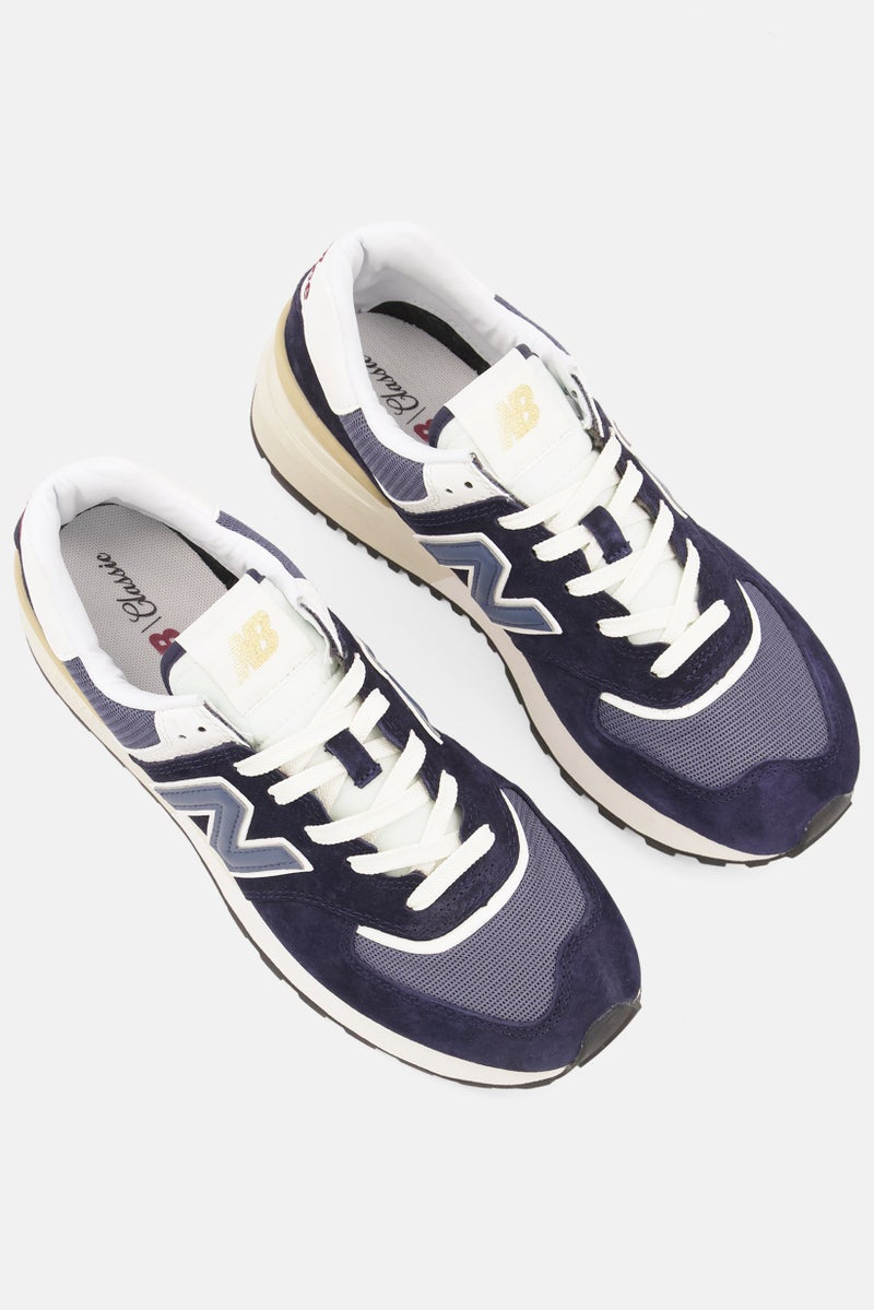 New Balance Men U574lgbb Standard Lace Up Outdoor Sports Shoes, Blue Combo  - Image 2
