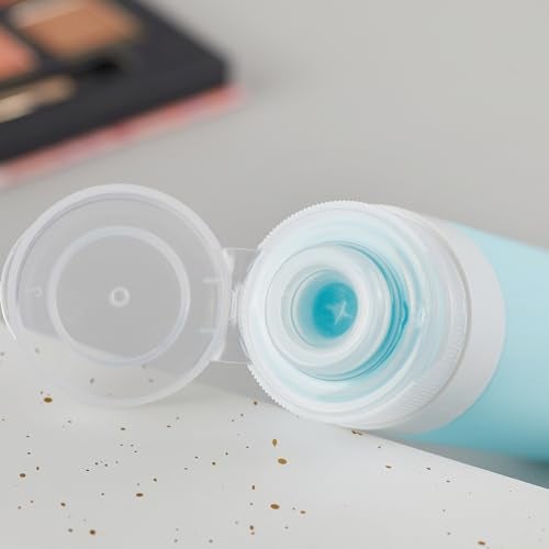 INSFIT Travel Bottles for Toiletries TSA Approved 3oz Travel Size Toiletries BPA Free Leak Proof Squeezable Silicone Tubes Travel Essentials for Shampoo Conditioner Lotion Soap - Image 3