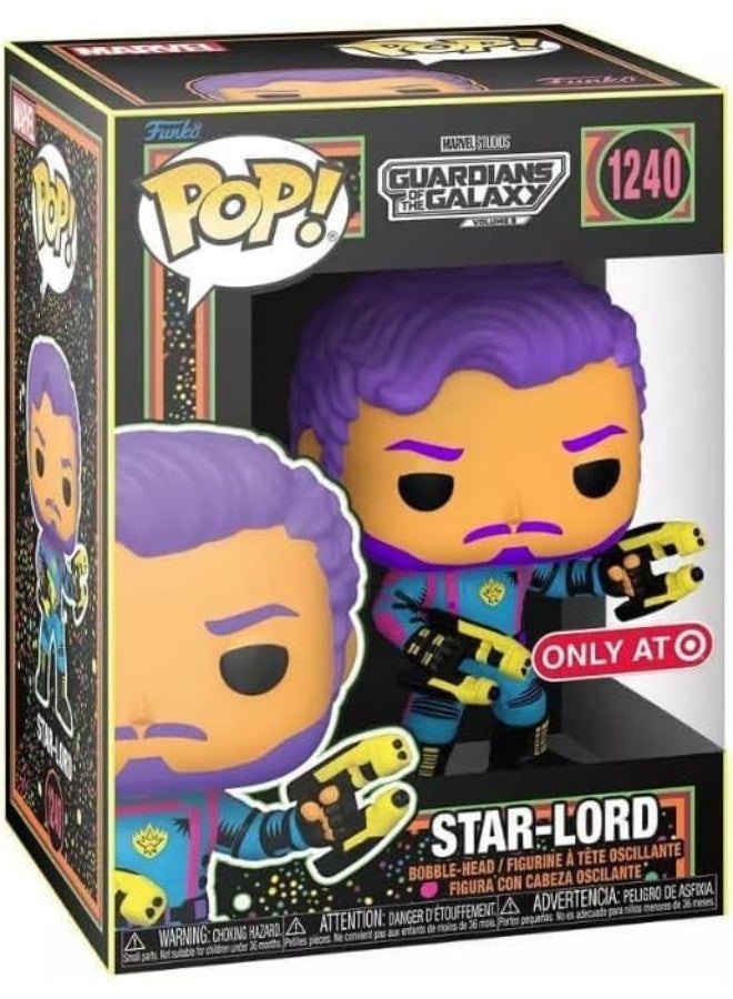 Funko فنكو بوب! مارفل: حراس المجرة 3 - ستار لورد (BLKLT)(استثنائي) - Image 3