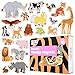 SPARK & WOW Spark Wow Wooden Magnets Animals Magnets for Kids Ages 2 OpenEnded Play Adhere to Fridges Whiteboards and More - Image 4