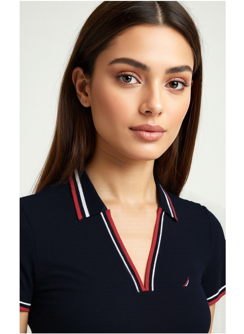 NAUTICA Short sleeve Premium Cotton Knee length Dress  - Image 5