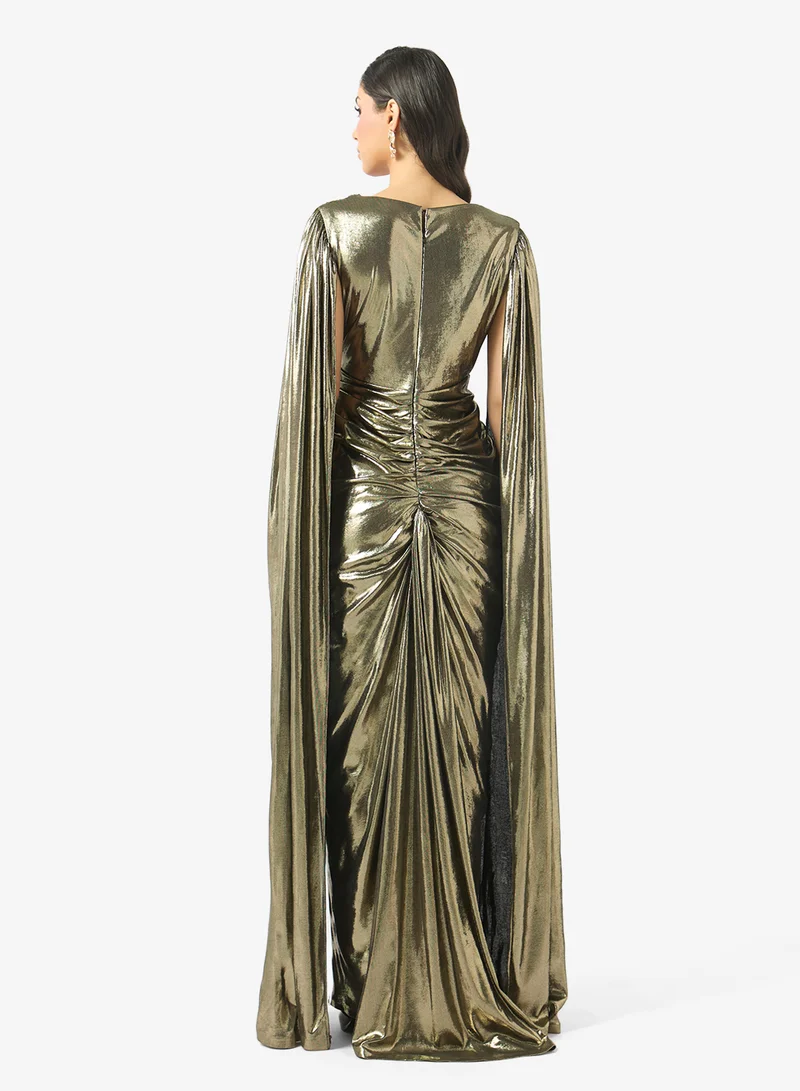 جولدن ابل Split Sleeved Arabian Dress