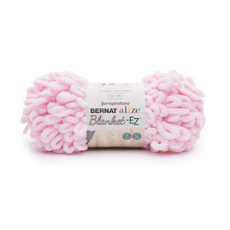 Bernat Alize BlanketEZ Yarn Powder Pink