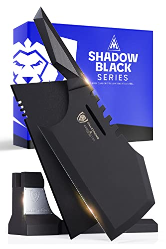 Dalstrong Massive Meat Cleaver Knife-9"-Obliterator-Shadow Black Series-Titanium Nitride Coated-High Carbon Steel-Heavy Duty Gift-Razor Sharp-w/Sheath-NSF Certified - Image 1