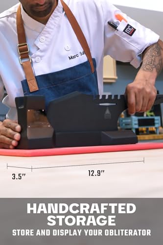 Dalstrong Massive Meat Cleaver Knife-9"-Obliterator-Shadow Black Series-Titanium Nitride Coated-High Carbon Steel-Heavy Duty Gift-Razor Sharp-w/Sheath-NSF Certified - Image 5