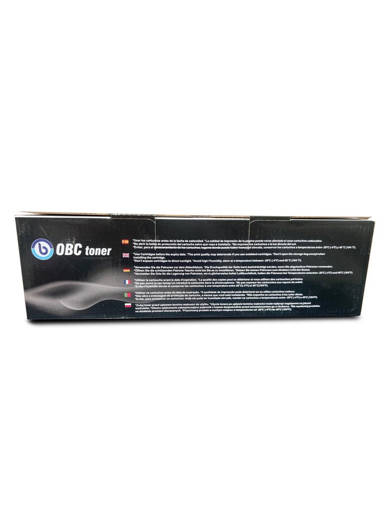 او بي سي خرطوشة حبر ليزر(Magenta) متوافقة من OBC بديلة لـ HP CF403A 201A و Canon Cartridge 045 طباعة حتى 1400 صفحة بجودة عالية - Image 4