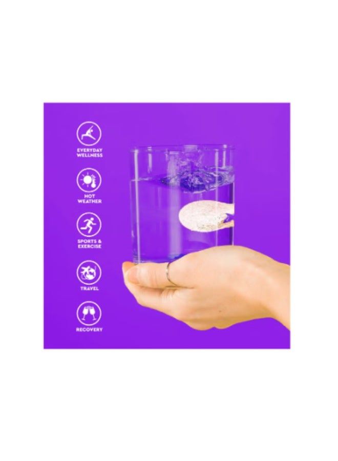 O.R.S ORS Hydration Tablets With Electrolytes, Black Currant Flavor - 24 Count Pack - Image 5