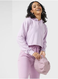 Raw Hem Hoodie