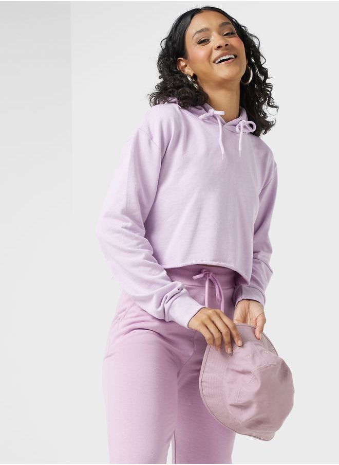 Ginger Basics - Raw Hem Hoodie - Image 1