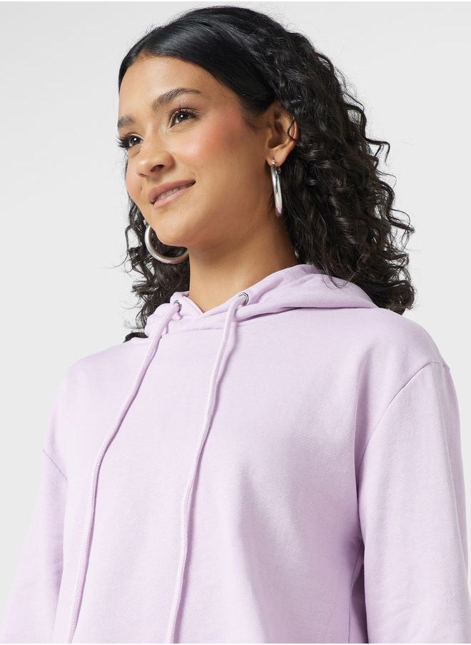 Ginger Basics - Raw Hem Hoodie - Image 1