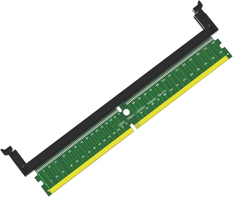 DDR5 DIMM 288Pin to SO DDR5 Slot Adapter Test Card with Short Latches - Image 2