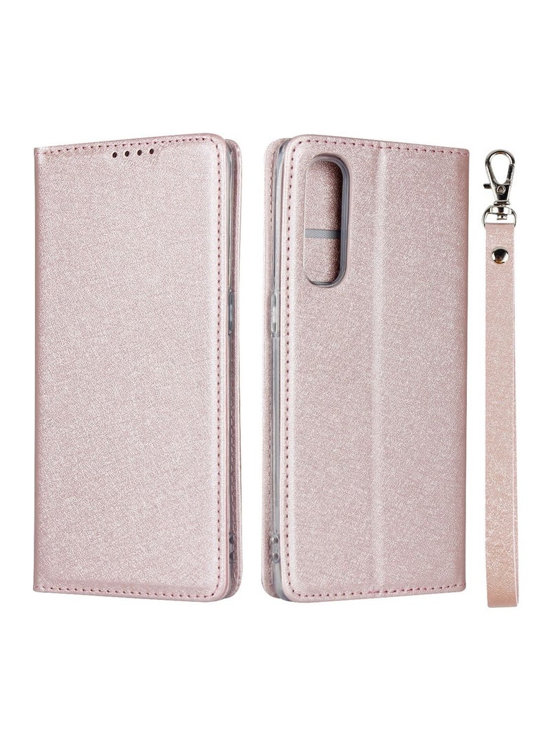 Suteni Flip Cover Card Slots Leather Phone Case for Oppo - Image 1