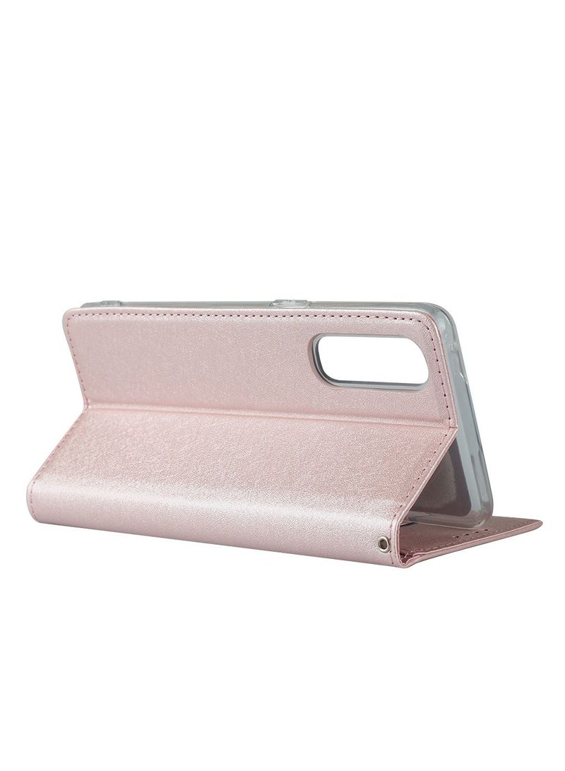 Suteni Flip Cover Card Slots Leather Phone Case for Oppo - Image 3