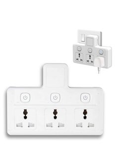 TYCOM Tycom Power Adapter Multi Plug Extension, Extender Wall Charger Socket 3 Way Multiple Electrical Outlet Adaptor, Charging Station for Home, Office （3 Way）  - Image 1