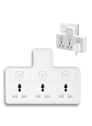 Power Adapter Multi Plug Extension, Extender Wall Charger Socket 3 Way Multiple Electrical Outlet Adaptor, Charging Station for Home, Office （3 Way） - pzsku/ZD8DF4C8141361ED641A8Z/45/_/1660895509/088e1a0d-975b-47b9-a9ff-e0473c8c9521