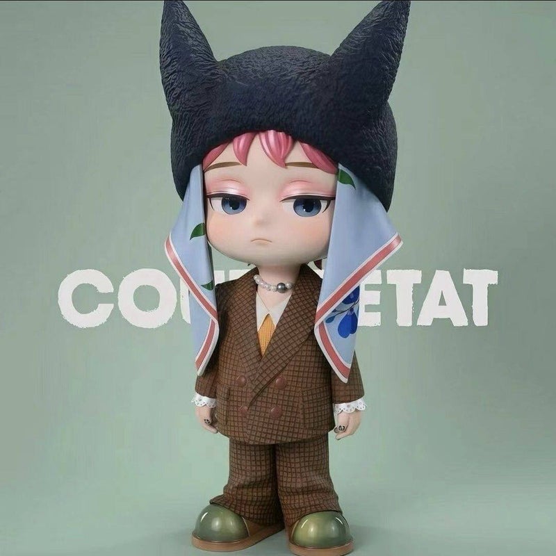 GD G-Dragon Q Version Cute Figure Model Collectible Toy Desk Decor Birthday Gift - Image 1