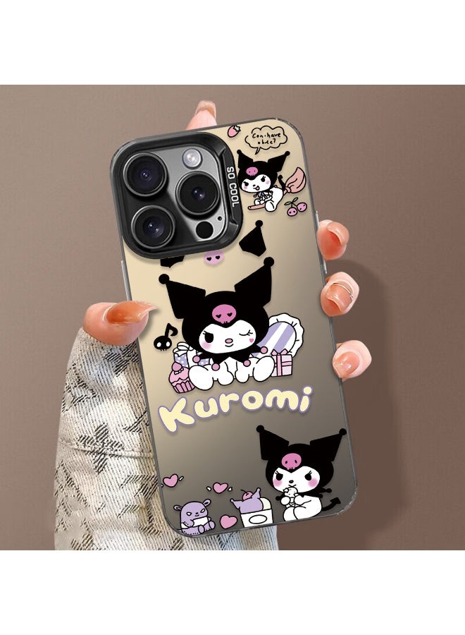 عام كورومي لطيف العصرية جراب هاتف المحمول مناسبة آيفون 15 بروماكس/15 برو مكافحة قطرة الهاتف المحمول الغطاء الواقي - Image 2