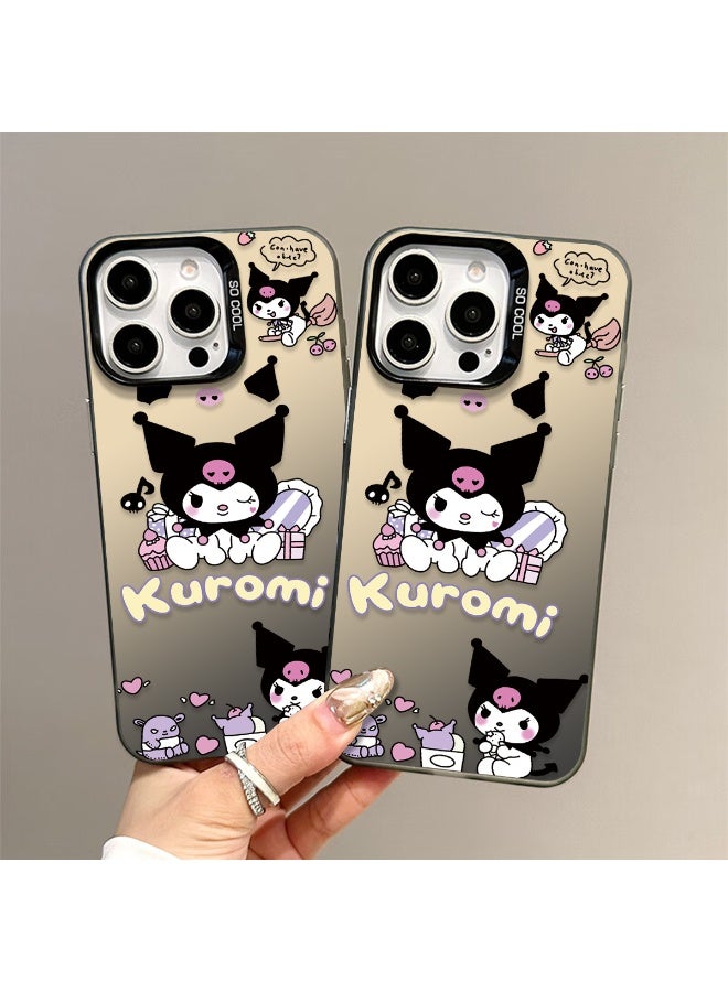 عام كورومي لطيف العصرية جراب هاتف المحمول مناسبة آيفون 15 بروماكس/15 برو مكافحة قطرة الهاتف المحمول الغطاء الواقي - Image 3