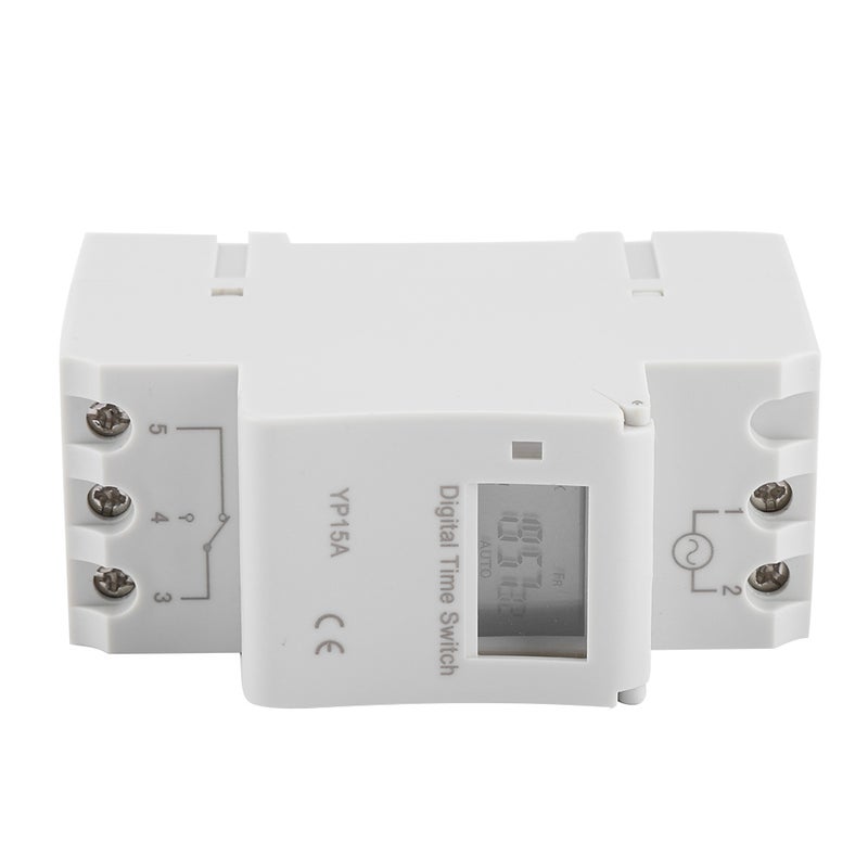 16 مؤقت طاقة رقمي شاشة LCD برمجي تبديل الوقت التمكين (DC12V) - Image 5