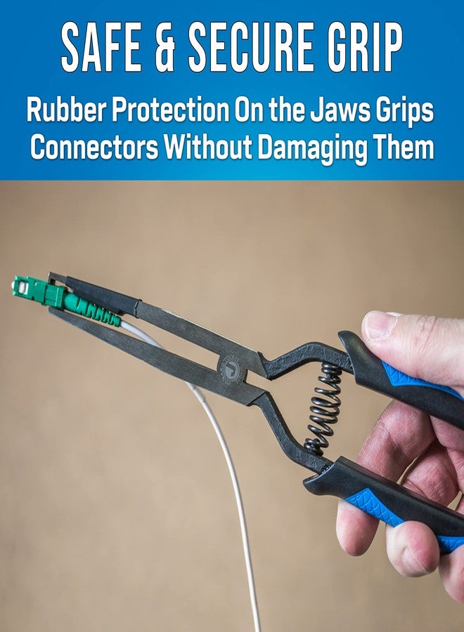 جونارد تولز أداة إدخال واستخراج الألياف البصرية Jonard Tools FCT-100 لموصلات SC Simplex وSC Duplex وLC Duplex في لوحات التوصيل عالية الكثافة - Image 4