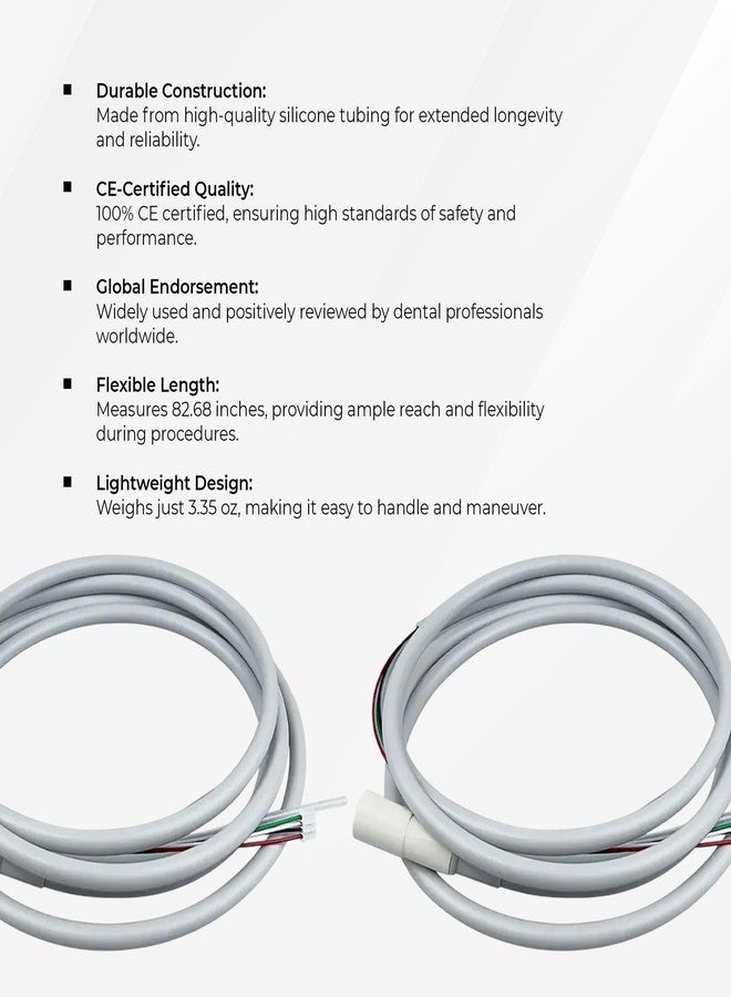 WALDENT كابل جهاز تنظيف الأسنان بالموجات فوق الصوتية من والدنت، متوافق مع Max Piezo 3+ LED وUDS P LED | كابل بديل متين ومرن لجهاز تنظيف الأسنان بالموجات فوق الصوتية | ملحق لطب الأسنان - Image 3