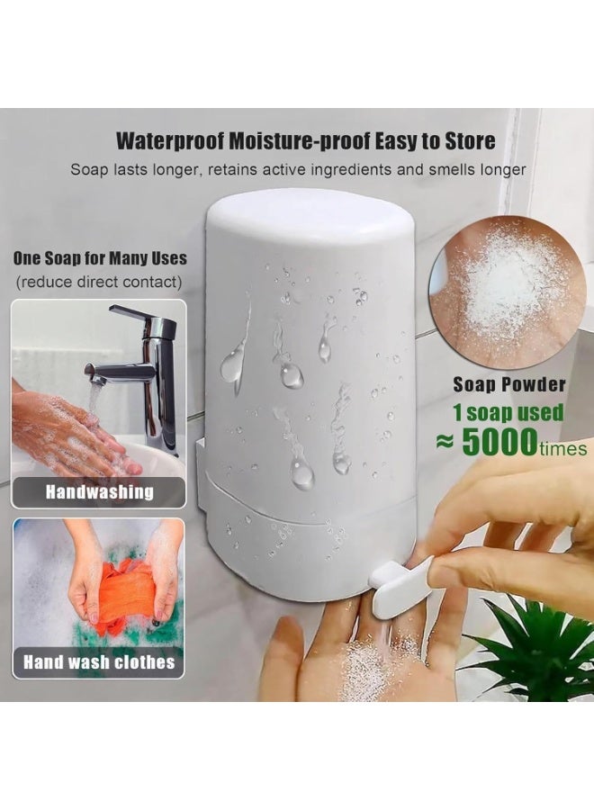 CMGTYYD Soap grinder, efficient soap grater, solid soap bar holder, wall mounted refillable soap bar grinder, great for recycling old soap into flakes, compact and portable design, easy to store, great for home use! - Image 5