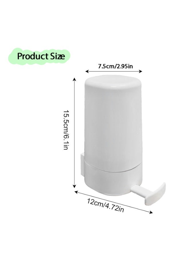 CMGTYYD Soap grinder, efficient soap grater, solid soap bar holder, wall mounted refillable soap bar grinder, great for recycling old soap into flakes, compact and portable design, easy to store, great for home use! - Image 2