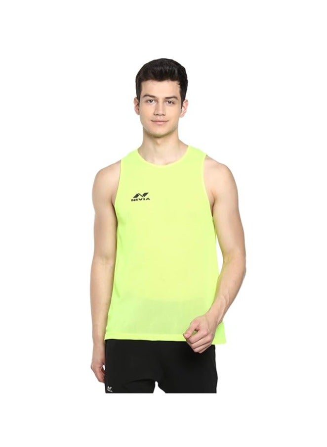 Nivia 5064 Polyester Air Strike Training Bibs | For Training Football | Soccer | Rugby | For Adults | Kids | Boys | Juniors - Image 1