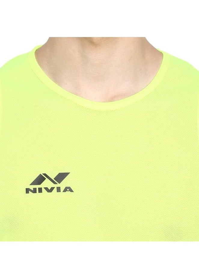 Nivia 5064 Polyester Air Strike Training Bibs | For Training Football | Soccer | Rugby | For Adults | Kids | Boys | Juniors - Image 5