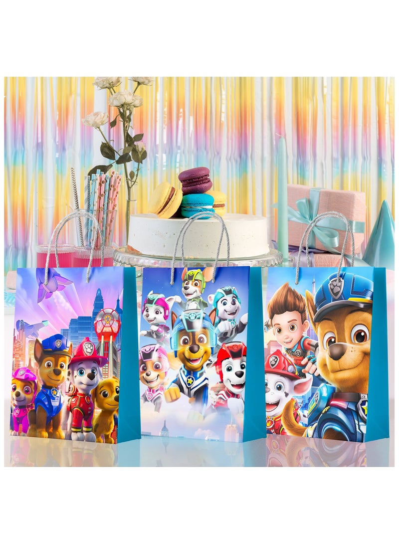 ILovhaprty Paw Patrol Party Gift Bags - 16 Pcs Paw Patrol Party Bags, Paw Patrol Gift Bags, Paw Patrol Candy Bags for Boys/Girls Children's Paw Patrol Themed Birthday Party Decoration Supplies - Image 4