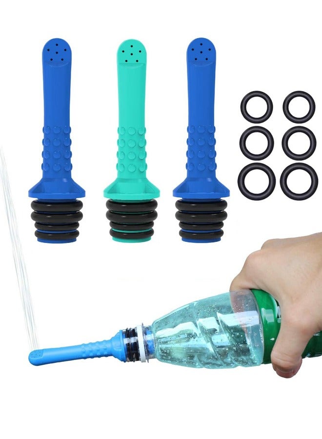 3Pcs Portable Bidet Pipe for Toilet Universal Travel Bidet Compatible with Your Plastic Bottle Handheld Shattaf for Personal Hygiene Cleaning Washing Outdoor Camping Driver Postpartum  - Image 1