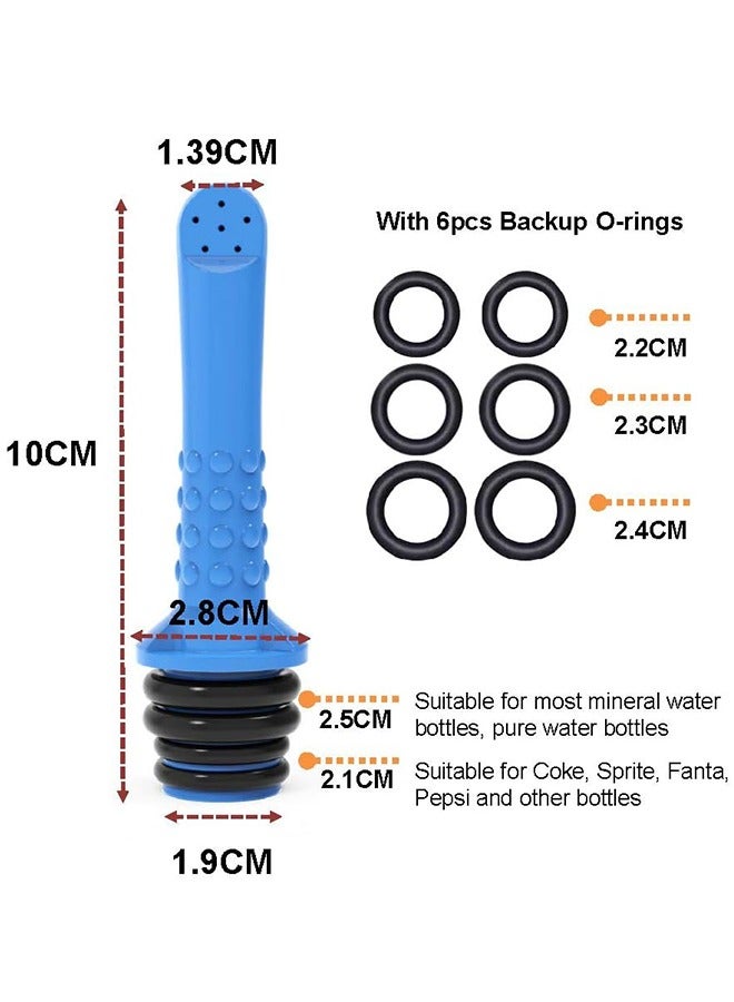 3Pcs Portable Bidet Pipe for Toilet Universal Travel Bidet Compatible with Your Plastic Bottle Handheld Shattaf for Personal Hygiene Cleaning Washing Outdoor Camping Driver Postpartum  - Image 5