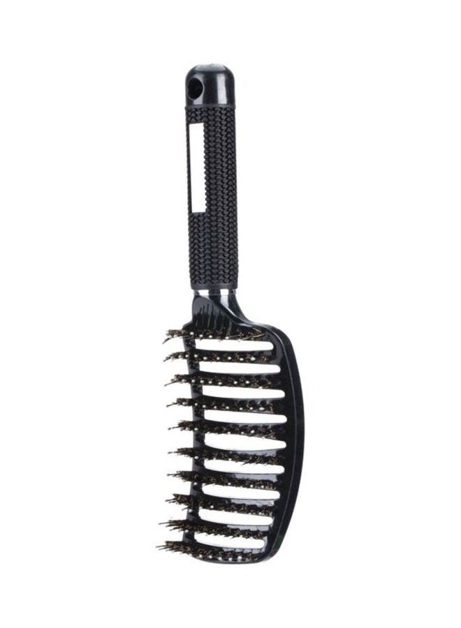 NIBEMINENT 2-Piece Professional Hair Styling Brush Black
