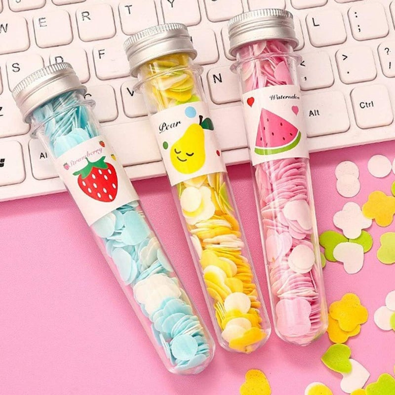 Avenn Paper Soap | Disposable Mini Soap Paper | Scented Soap Bath Flakes | Portable Flower Tube Petals | Tube Shape Bottle Paper Soap For Travelling - Image 3