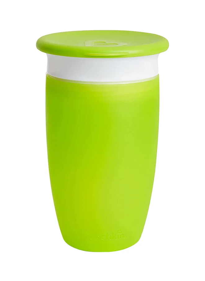 Munchkin 10oz Miracle 360° Sippy Cup With Lid Green